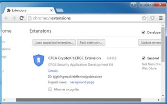 CFCA CryptoKit.CRCC Extension