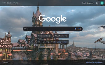 Google Background from ArtStation