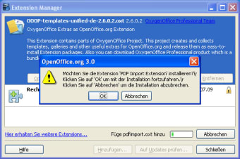 Sun PDF Import Extension