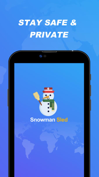 Snowman Sled