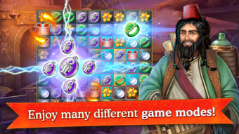 Cradle of Empires - Match 3 Games. Egypt jewels