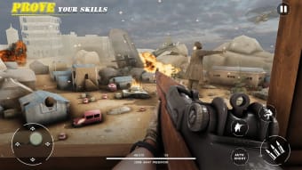 World War Sniper - 3D Gun shooting Combat ww2 2021