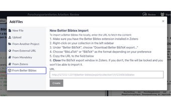 Zotero Better-BibTex to Overleaf Local Sync