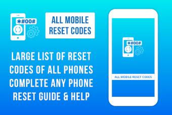 All Phone Reset Codes 2023
