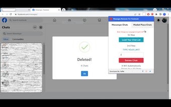 Messages Remover For Facebook