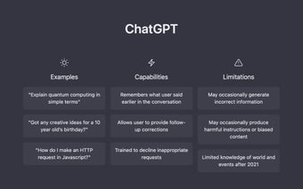 chatGPT screenshot