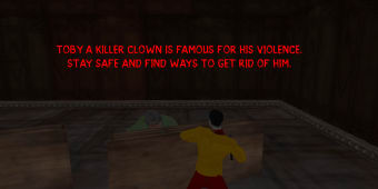 Toby the killer clown