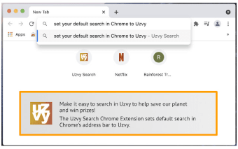 Uzvy Default Search