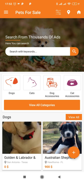 Puppy Selling - Pets Marketplace - Pet Selling App