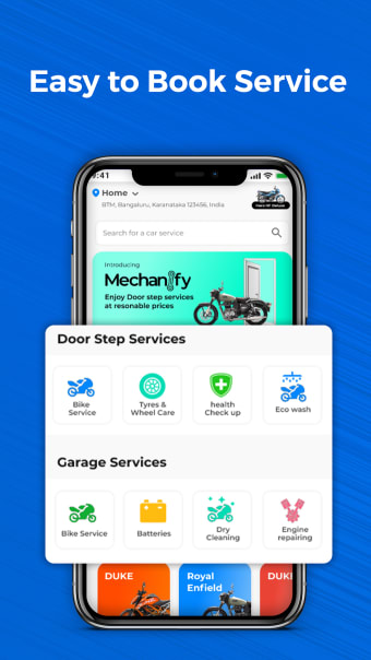 Mechanify - Bike Services