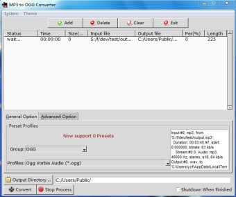 MP3 to OGG Converter - Download