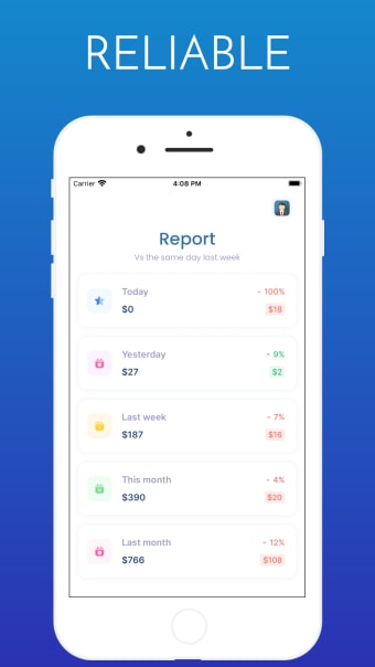 App for Admob Earnings Report