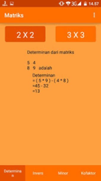 Matrix Calculator with Solution