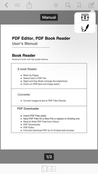 PDF Editor PDF Book Reader