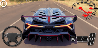 Veneno Roadster Supercar Simulator: Real Car Games