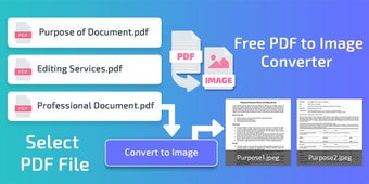 PDF to Image Converter JPG/PNG