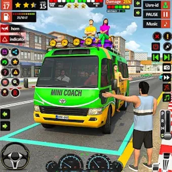 City Bus Driving Bus Games 3D