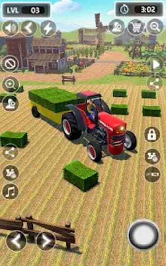 Farm Master Tractor Drive Game