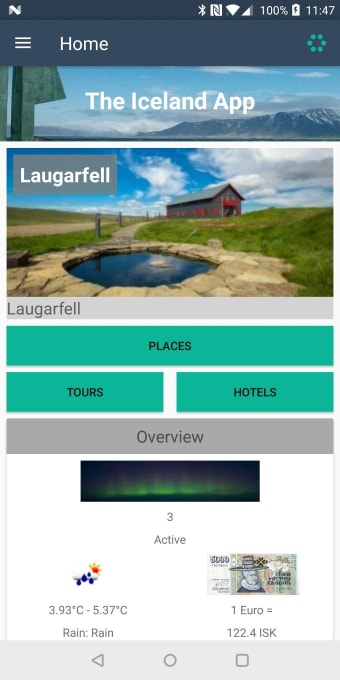 Iceland App Guide Map  Tours