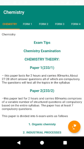 Chemistry NotesPapers Form1-4