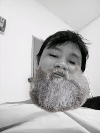 Beard Man Photo Stylo