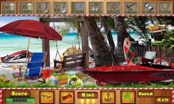 287 New Free Hidden Object Games - Summer Beach