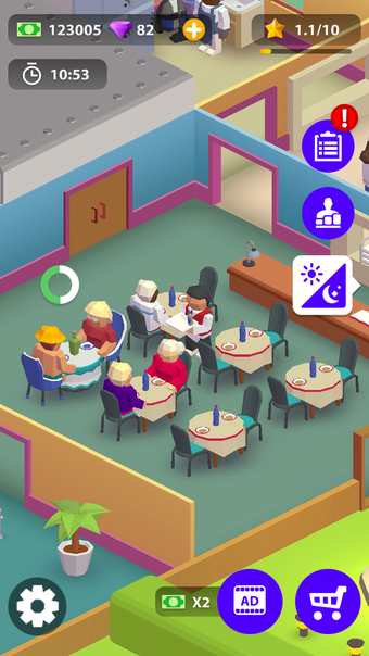 Idle Restaurant Simulator