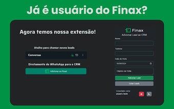 Finax CRM Integrado