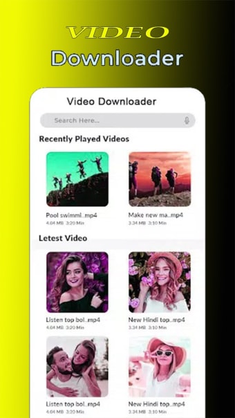 Mp4 and mp3 downloader