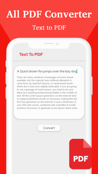 PDF Reader App - PDF Converter