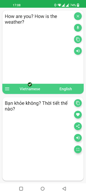 Vietnamese - English Translato