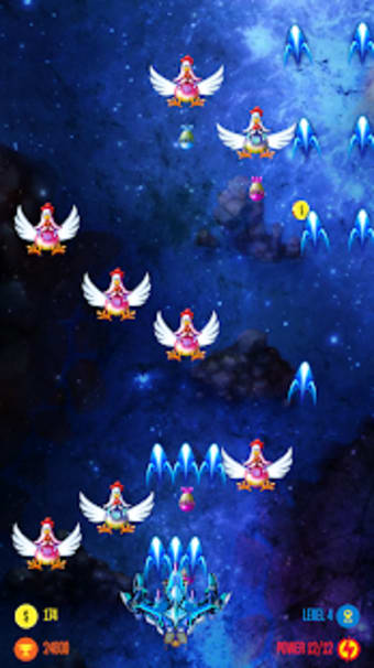 Strike Galaxy Chicken Attack