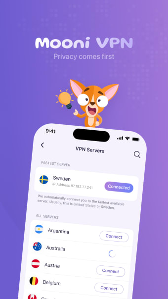 Mooni VPN - Fast VPN Proxy
