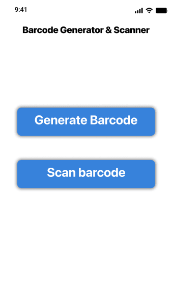 Barcode scanner generator