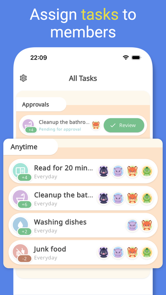 Family Rewards: Habit  Chores