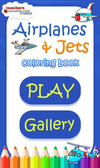 Airplanes  Jets Coloring Book