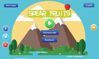 Spear Fruits-by throwing spear