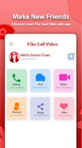 fake call video santa calls