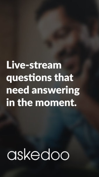 Askedoo: Q&A Live Stream Video