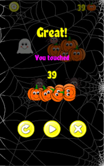 Touch Pumpkins Kids Halloween games