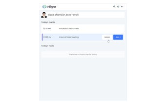 Vtiger Aide - Your new Personal Assistant