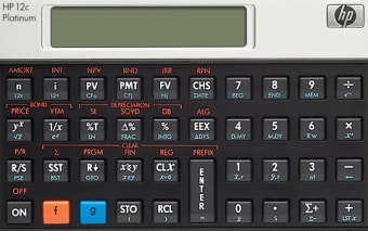 HP 12C Platinum Calculator