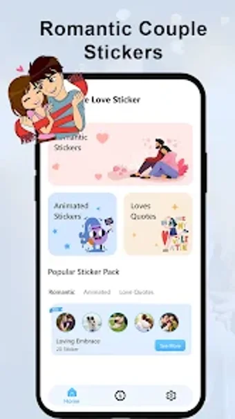 Romantic stickers:WAStickers