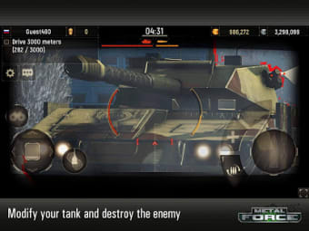 Metal Force: PvP Battle Cars and Tank Games Online