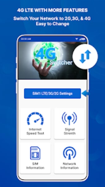 4G Switcher LTE  Speed Test