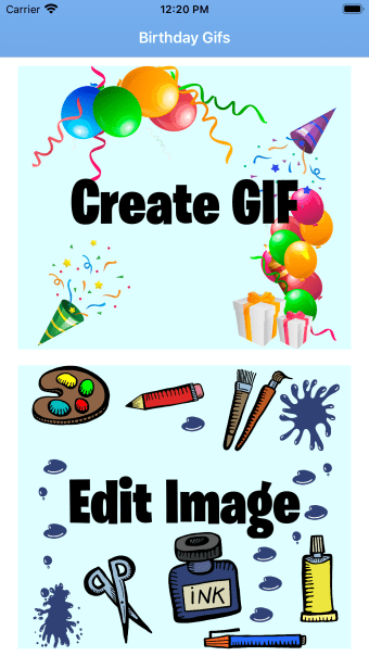Happy Birthday GIF Video Maker
