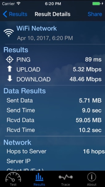 Internet Speed - Mobile