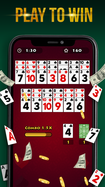 10 Solitaire: Win Real Cash