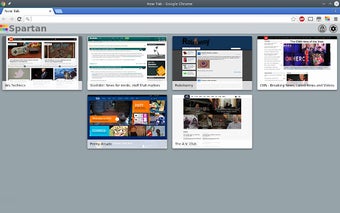 Spartan New Tab