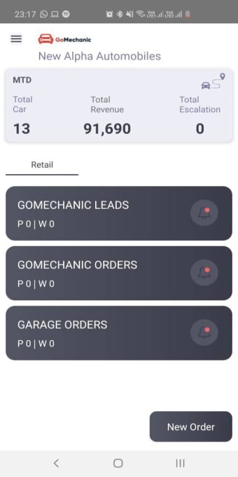 GoMechanic Partner App